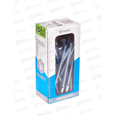 Шуруп для крепления лаг и реек, цинк  8х120 кор. с ок. - 25шт SR