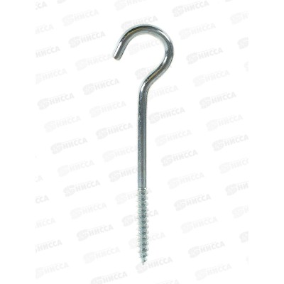Шуруп-полукольцо 6,0*80 1шт SteelRex *10 Шуруп-полукольцо 6,0*80 1шт SteelRex *10