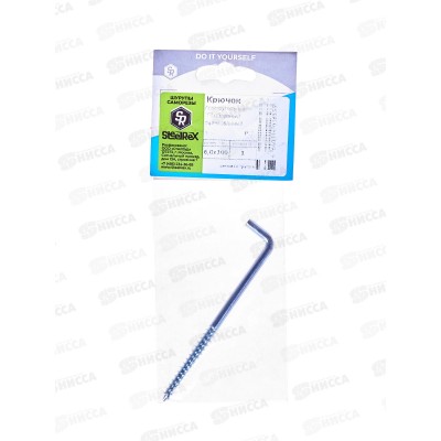 Шуруп-костыль 6,0х100 1шт SteelRex *10 Шуруп-костыль 6,0х100 1шт SteelRex *10