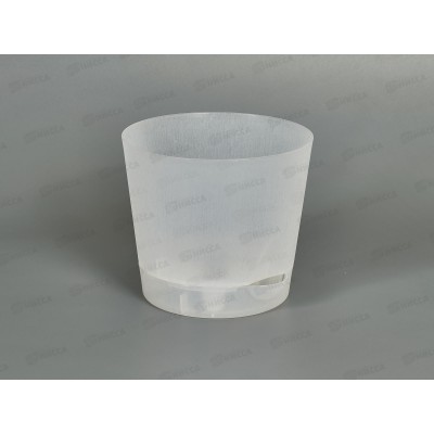 Горшок кашпо для орхидей 1л Прозрачный с поддоном *24  ИНТ