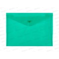 Конверт на кнопке Kanzfile А4 зелен. КНК180*12/600