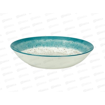 Тарелка глубокая WQ2403-80SP Rustic Blue 800мл 20см 278659