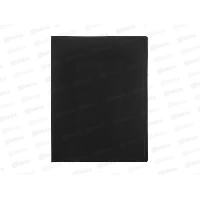 Папка с мульт. 20стр черный,055-20*54