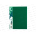 Папка с мульт. 10стр зелен.гориз.полоса,05М-10К*54