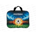 Папка на молнии BEIFA Футбол  А4 широка, с ручками  А4-7С142 *1/25