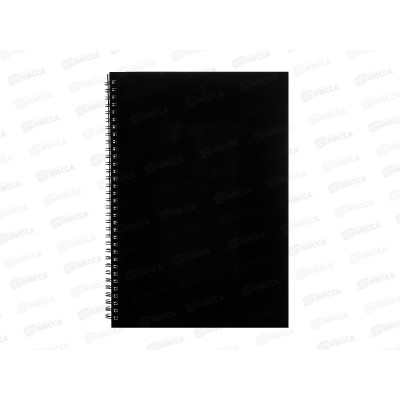 Тетрадь 96л клетка ПандаРог А4 черная пластиковая обложка, гребень, 15-8651 *25 Тетрадь 96л клетка ПандаРог А4 черная пластиковая обложка, гребень, 15-8651 *25