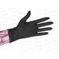 Перчатки Optiline нитриловые черные M, 27-2662 *100/1000
