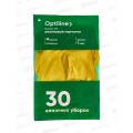 Перчатки резиновые Optiline р.M, 27-2654  *12/240