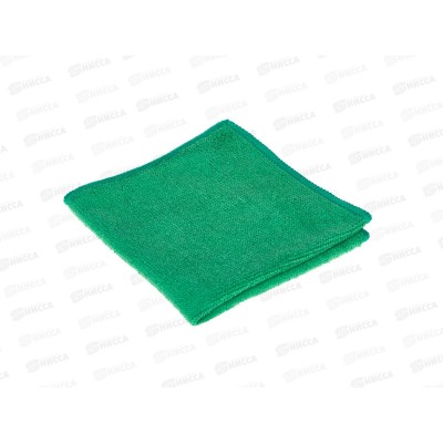 Салфетка из микрофибры Optiline 30*30см, 180гр., зеленый, 31-4354  *50