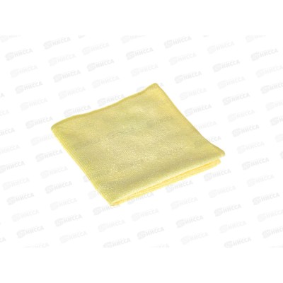Салфетка из микрофибры Optiline 30*30см, 220гр., желтый, 31-3974  *50