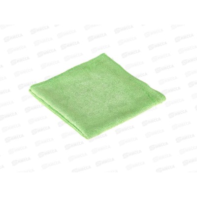 Салфетка из микрофибры Optiline 30*30см, 220гр., зеленый, 31-3975  *50