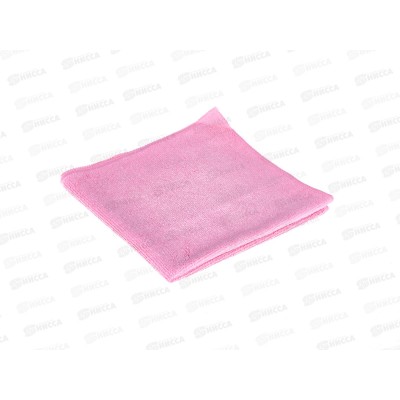 Салфетка из микрофибры Optiline 40*40см, 220гр., розовый, 31-3980  *50