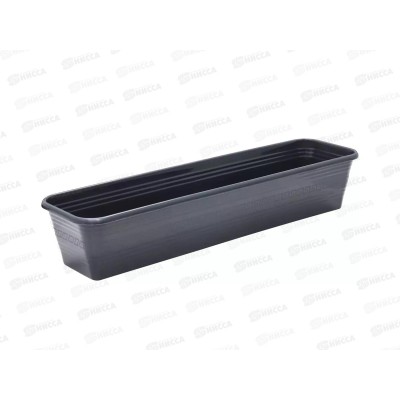 Ящик д/рассады 640*170*120 Графитовый декор (Интерм) *30