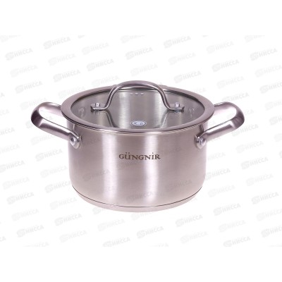 Кастрюля Nord 2,2л 18*10.5см 304 сталь GR01-D-18