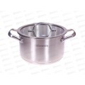 Кастрюля Nord 3,1л 20*11.5см 304 сталь GR01-D-20 Кастрюля Nord 3,1л 20*11.5см 304 сталь GR01-D-20