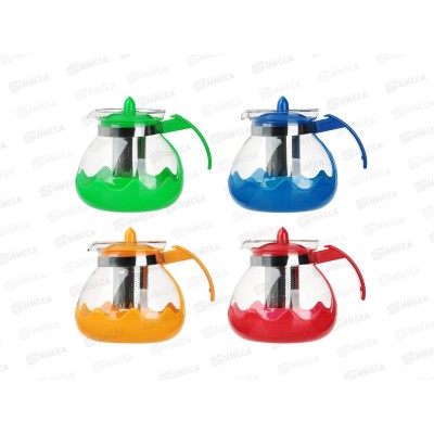 Чайник заварочный 1,5л Vetta металл фильтр стекло 850-273 г Чайник заварочный 1,5л Vetta металл фильтр стекло 850-273 г