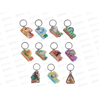 Брелок Лошадь 3,1*5,2см металл акрил микс 705-500 г