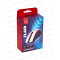 Мышь Perfeo беспроводная оптическая &quotFLAIR&quot, 6 кнопки, 800-1600DPI, USB, серебристая, PF_C3590