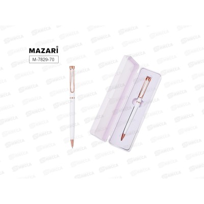 Ручка подар MAZARI BELLO M, синяя, 1.0мм, M-7829-70 *24/576