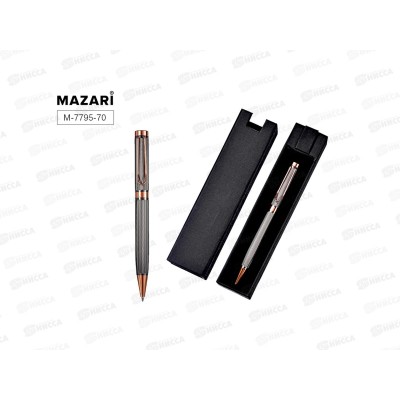 Ручка мех. MAZARI EFFU GB синяя, 0.7мм M-7795-70  *25