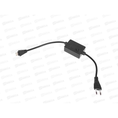 Контроллер для гирлянды 8программ черн кнопка