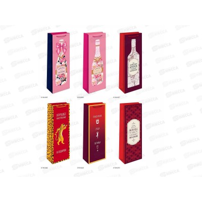 Пакет подарочный АД 12*36 п/бут 0194.903 набор 6шт