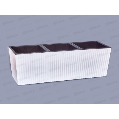 Ящик д/растений "Эффект" 9л Белый Ангарск *10 Ящик д/растений "Эффект" 9л Белый Ангарск *10