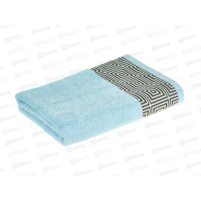 Полотенце махровое 70*140 Лабиринт 01-128 голубой