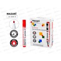 Маркер д/доски MAZARI Vortex  красный, 2-3мм. M-15216-72 *12/144