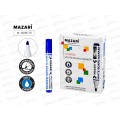 Маркер д/доски MAZARI Vortex  синий, 2-3мм. M-15216-70 *12/144