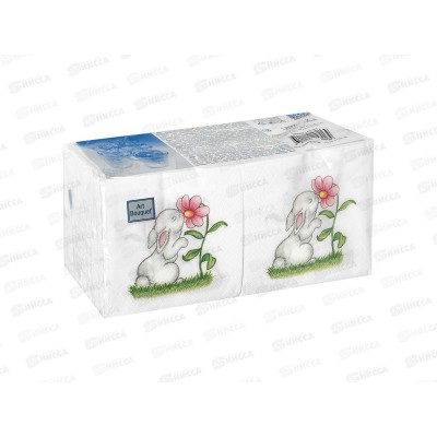 Салфетки 2сл 250л 20*20 Art Bouquet Милый зайчик 57913 *6 Салфетки 2сл 250л 20*20 Art Bouquet Милый зайчик 57913 *6