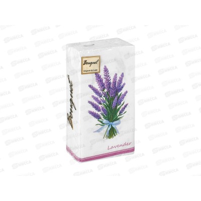 Салфетки 2сл 20л  33*33 Bouquet Original 1/8 Лаванда 25508