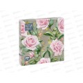 Салфетки 3сл 20л 33*33 Bouquet Home Очаровательные розы 25483 *12