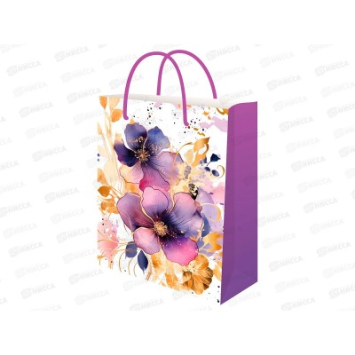 Пакет подарочный MI 18х23х10см Орхидея, ППК-2748 *12