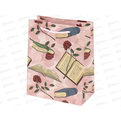 Пакет подарочный MI 18х23х10см Романтика, ППК-7584 *12