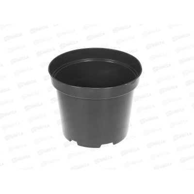 Горшок д/рассады 3л d16*h14см круглый черный (Ангора) *60 Горшок д/рассады 3л d16*h14см круглый черный (Ангора) *60