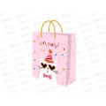 Пакет подарочный MI 11,5х14,5х6см Праздничный кот, ППК-2730  *12