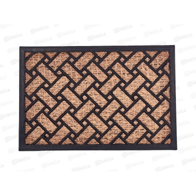Коврик кокосовый  Parkett 40*60см Blabar коричневый 93809  *10