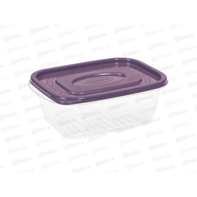 Контейнер 0,6л с графитовой крышкой *50  ИНТ