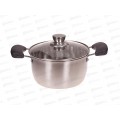 Кастрюля Basic SA-P9018 2,5л 18см нерж Кастрюля Basic SA-P9018 2,5л 18см нерж