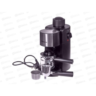 Кофеварка SA-6115 рожк 0,25л 4бар 800Вт