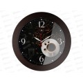 Часы настенные &quot21 Век&quot 3125-018 круг d=31см,корпус коричневый  &quotКофе&quot
