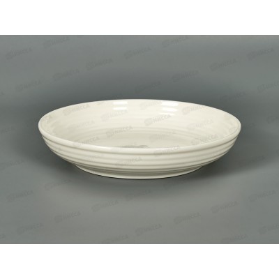 Тарелка обеденная белая 20см 70206-18 *6/36