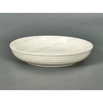 Тарелка обеденная белая 22,5см 70206-19 *6/24