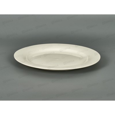 Тарелка плоская белая 23,5см 70206-2 *6/36
