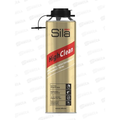 Очиститель монтажной пены SILA PRO HighClean  500мл *12