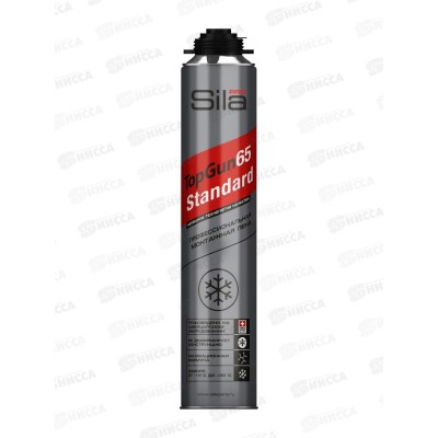 Пена монтажная SILA Pro TopGun 65 standard профессиональная зимняя 850мл *12 Пена монтажная SILA Pro TopGun 65 standard профессиональная зимняя 850мл *12