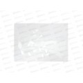 Папка с кноп. FLEXoffice А4 прозрачная 0.12мм, FO-CBF02 CLEAR *12