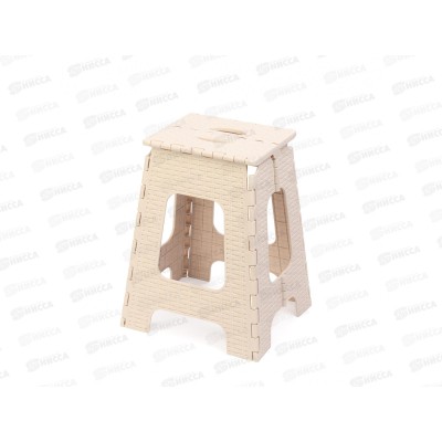 Табурет складной "Плетенка" большой Бежевый *5 М7092