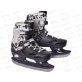 Коньки раздвижные GW-901D р.30-33 black RUSH ACTION, 422336